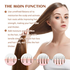 Hair Conditioner Pure Batana Oil Straightening Smoothing Hair Mask