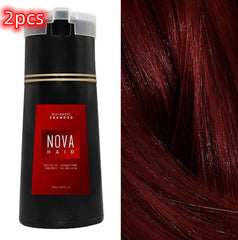 Hair Dyeing Hair Care Shampoo 3-in-1 Natural Fast White Hair Dyed