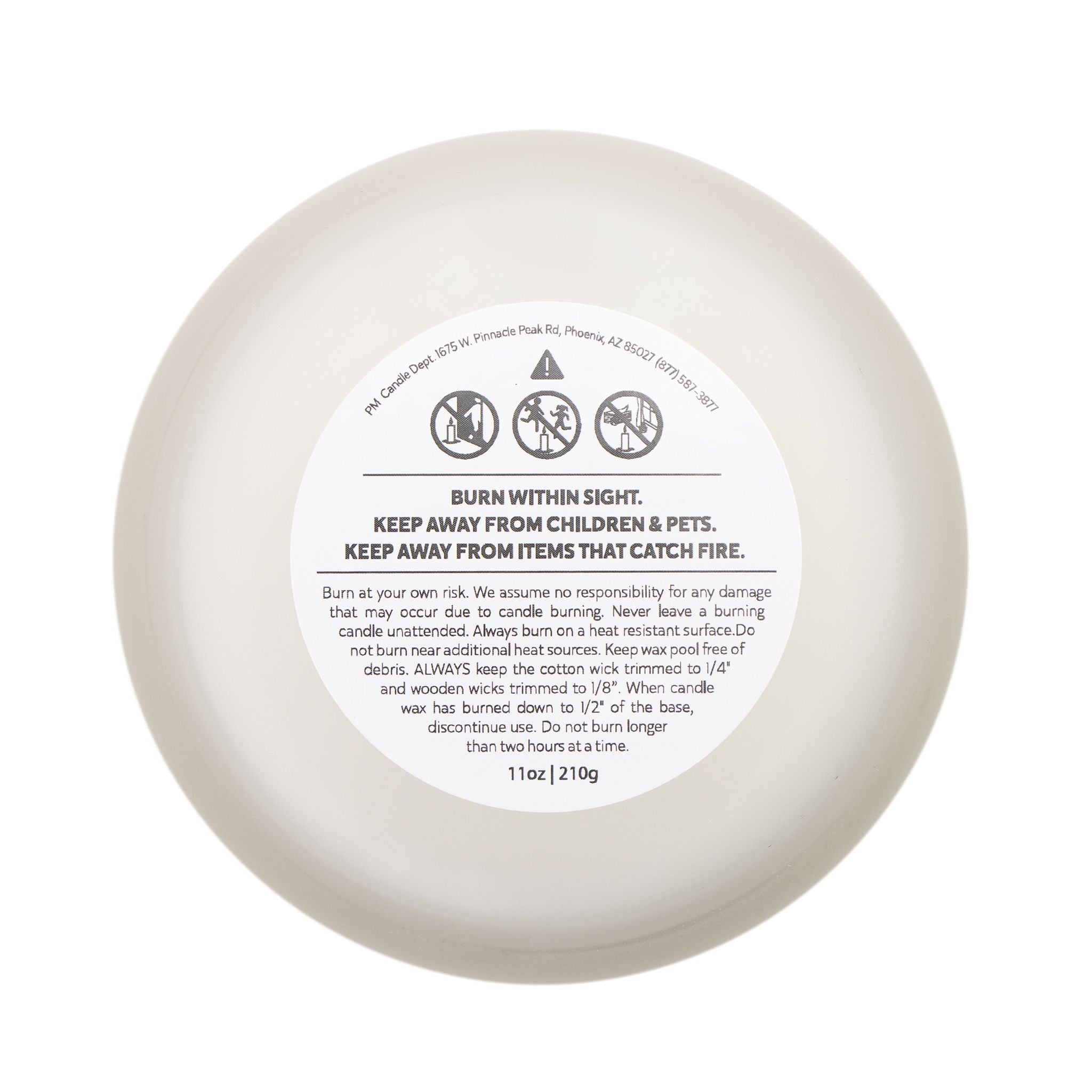 Blackberry Vanilla Frosted Glass Candle, Aromatherapy Candle, Natural