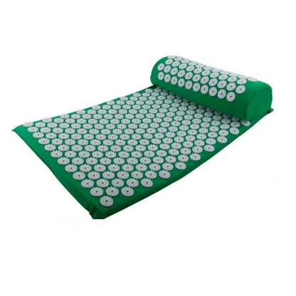 Yoga Massage Mat Acupressure Relieve Stress Back Cushion Massage Yoga Mat Back Pain Relief Needle Pad With Pillow