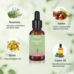 2 fl.oz Rosemary Oil for Hair Care Organic Conditioner 100% Pure &