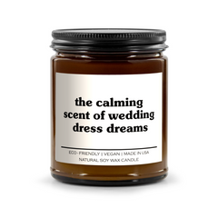 The Calming Scent Of Wedding Dress Dreams Candle