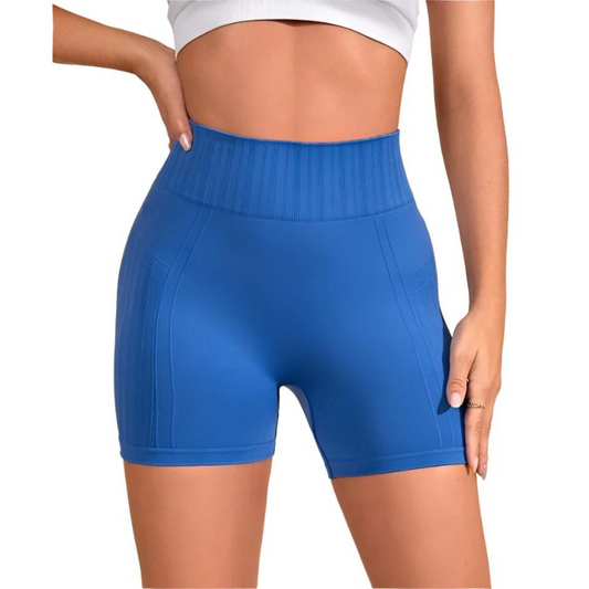 High Waist Seamless Peach Hip Yoga Tight Shorts Women Training Sports Running Workout Shorts