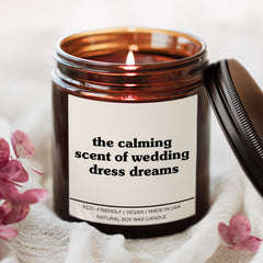 The Calming Scent Of Wedding Dress Dreams Candle