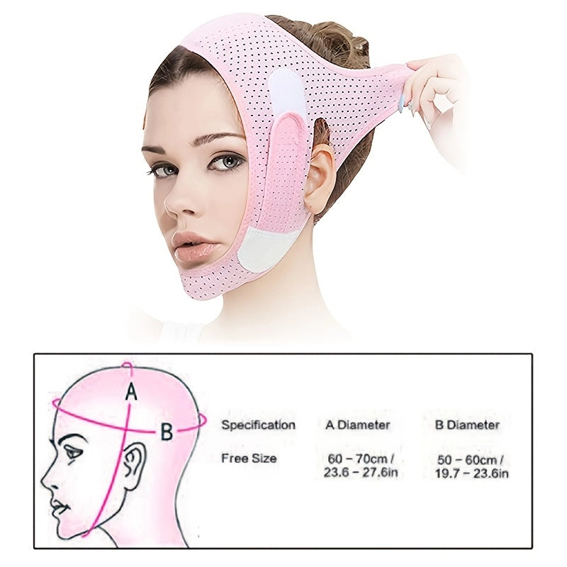 Look Younger Instantly: Double Chin Reducer Facial Lifting Strap for Men & Women