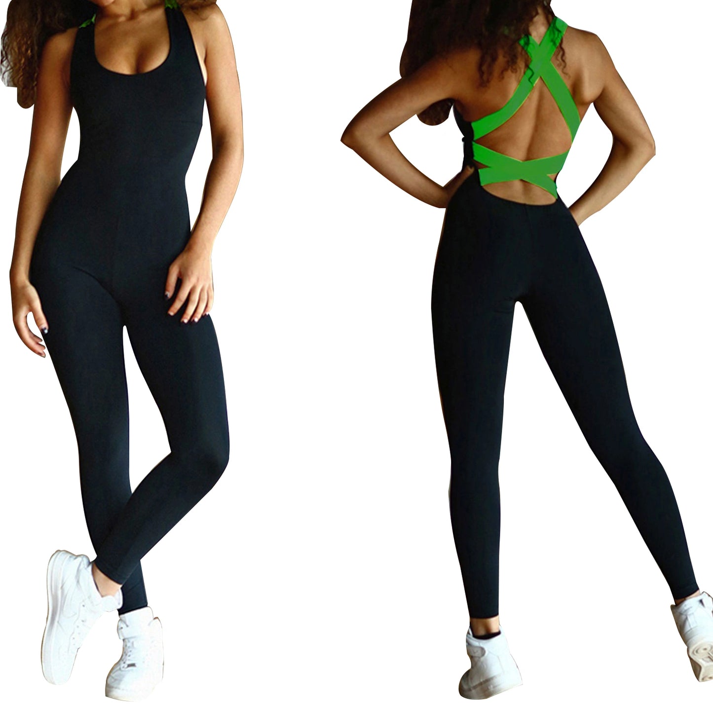 Women Sports YOGA Workout Gym Fitness Jumpsuit