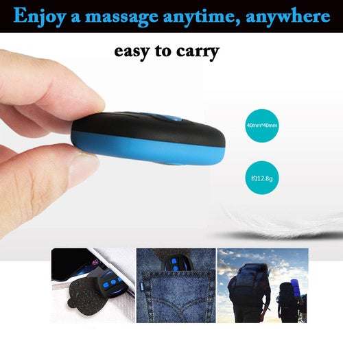 USB Rechargeable TENS Body Massager Massage Patch Massagers for Arm Leg Physiotherapy Masajeador Muscle Stimulator Health Care